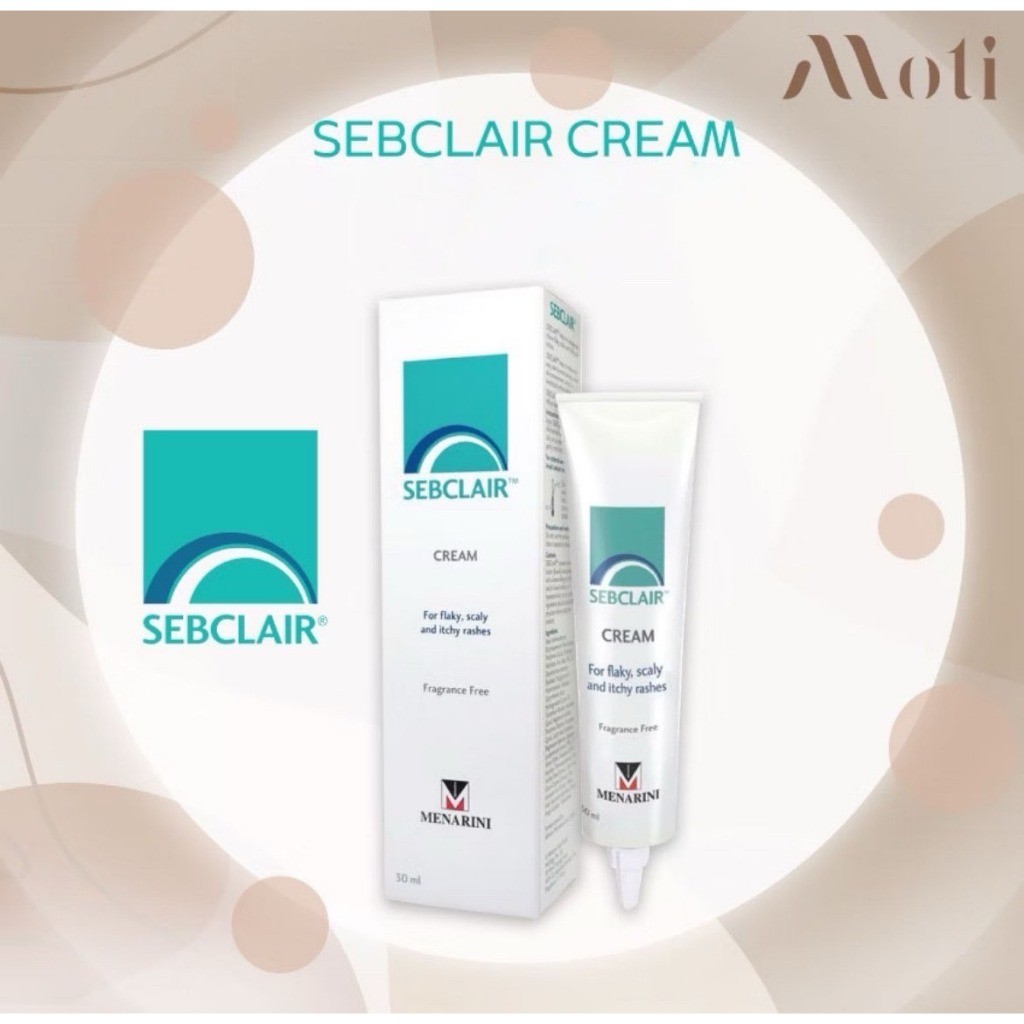 Sebclair Cream 30ml เซ็บเดิร์ม/ISDIN Nutradeica® DS Facial Gel Cream เจลครีม ดูแลผิวเซ็บเดิร์ม