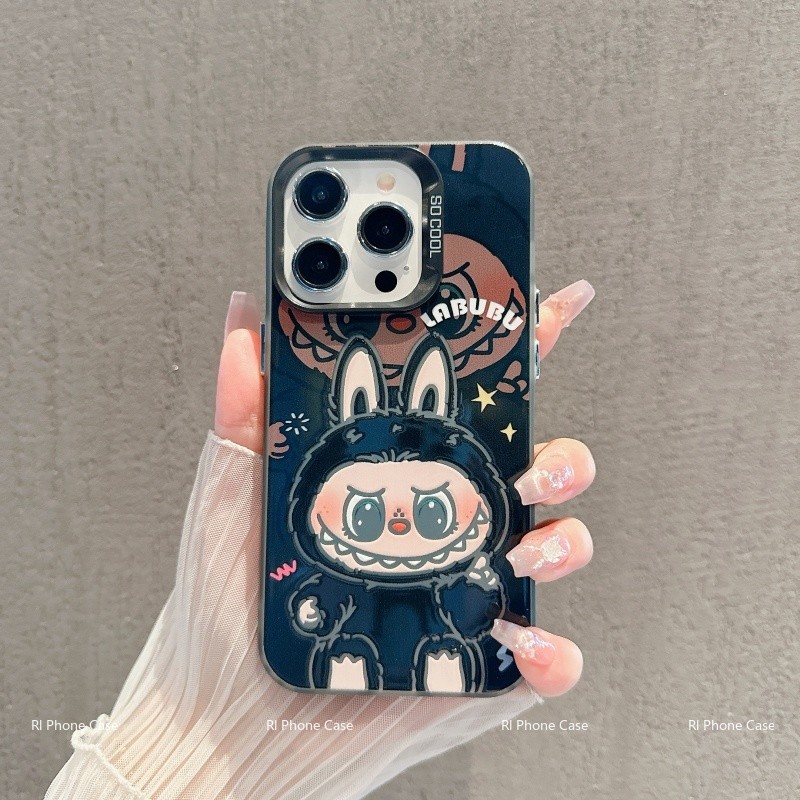 เข้ากันได้กับ ไอโฟน 16 Pro Max ไอโฟน 15 Pro Max ไอโฟน 14 ไอโฟน 13 ไอโฟน 11 7p 8p เคสโทรศัพท์นุ่มน่ารัก RLTH766CYK&76-GS