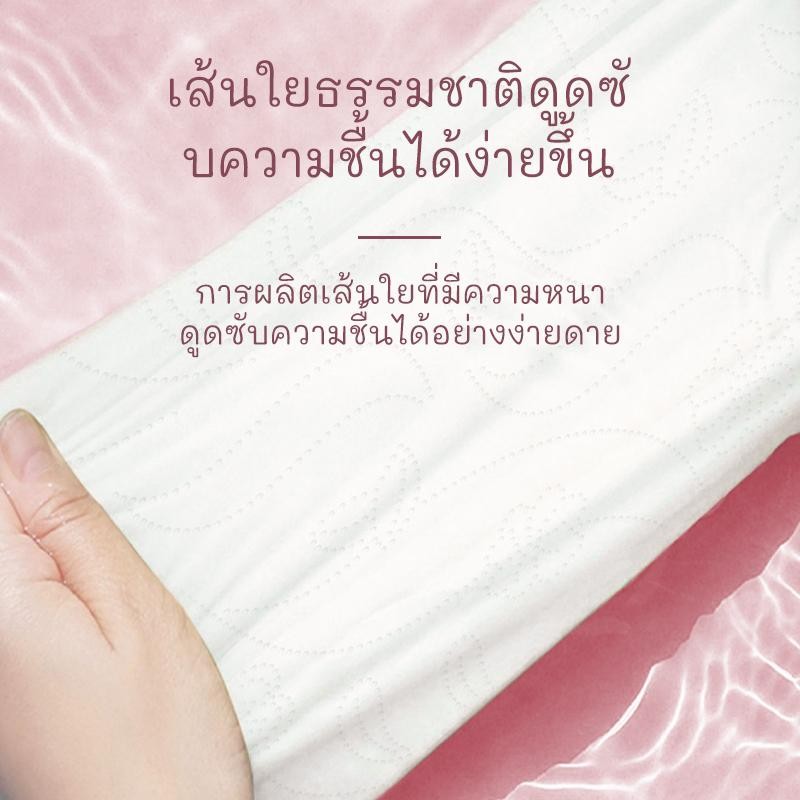 6แพ็ค4ชั้น กระดาษทิชชูนุ่มหนา ซิเปียว (1300-6) 1300ชิ้นต่อแพ็ค ไทย ขนาด 175 * 155มม กระดาษชําระ - 3