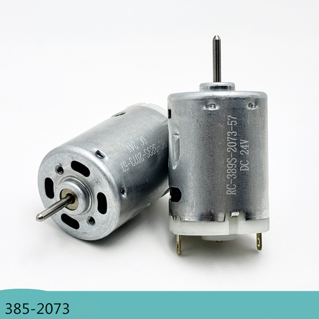 Rc-385s-2073 DC 6V 12V 24V แปรงคาร์บอนมอเตอร์ 20000RPM ความเร็วสูง RC-385 มอเตอร์เครื่องเป่าผมไฟฟ้ามอเตอร์สําหรับ RC ของเล่นรถรุ่น
