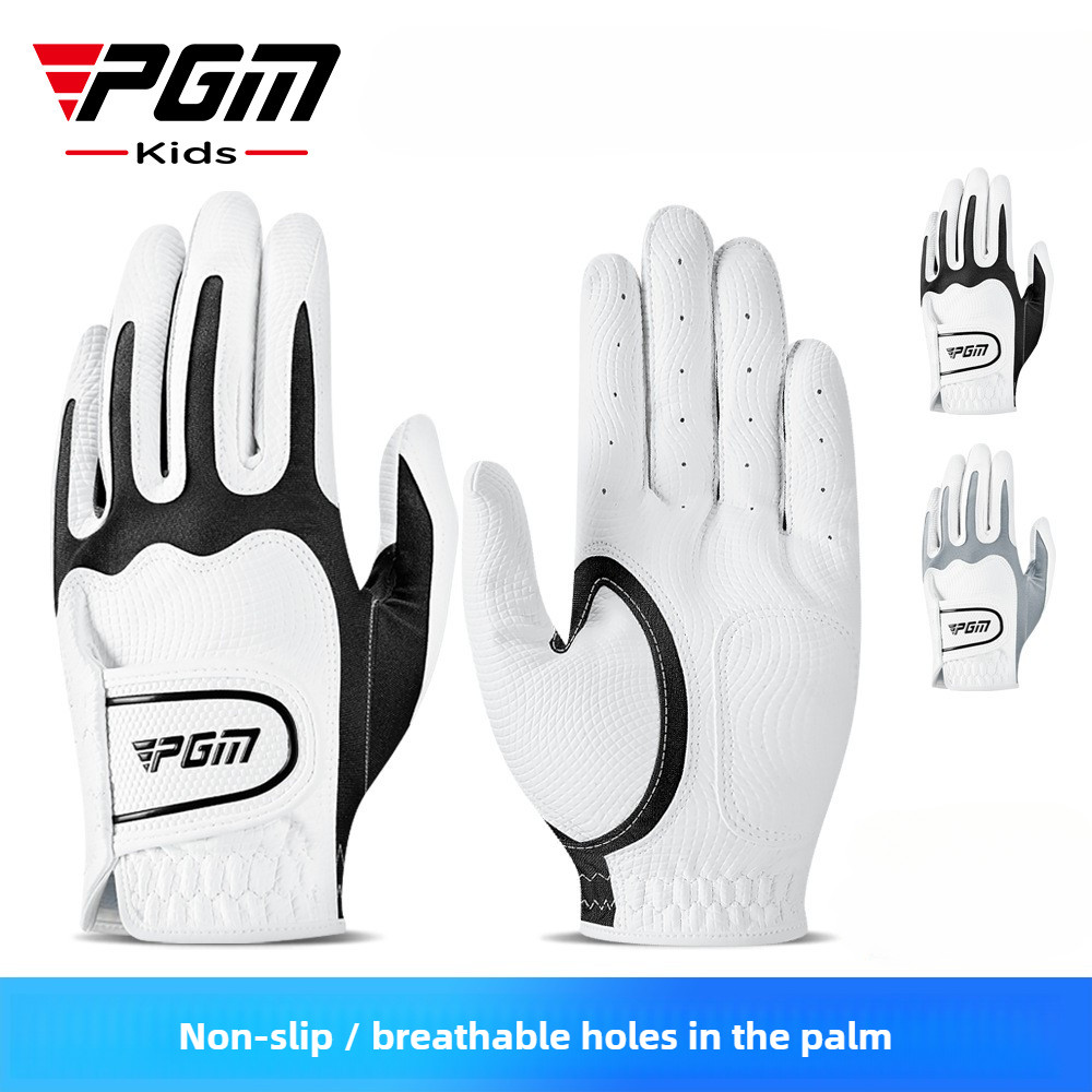 PGM ST035 ถุงมือกอล์ฟเด็ก ระบายอากาศ สวมทน กันลื่น มือซ้าย
