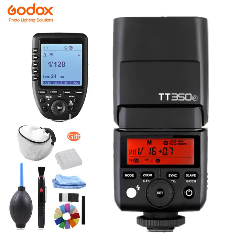 In Stock! GODOX Mini TT350P TT350 TTL HSS 2.4GHz Wireless Flash XPro-P Trigger for Pentax 645Z K-3II