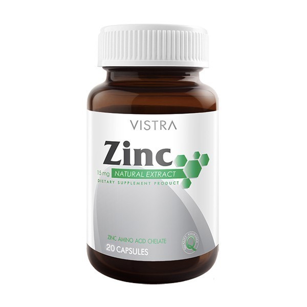 ลดเพิ่ม 30% วิสทร้า ซิงค์ Vistra zinc 20 s วิสทร้าซิงค์ 20 เม็ด