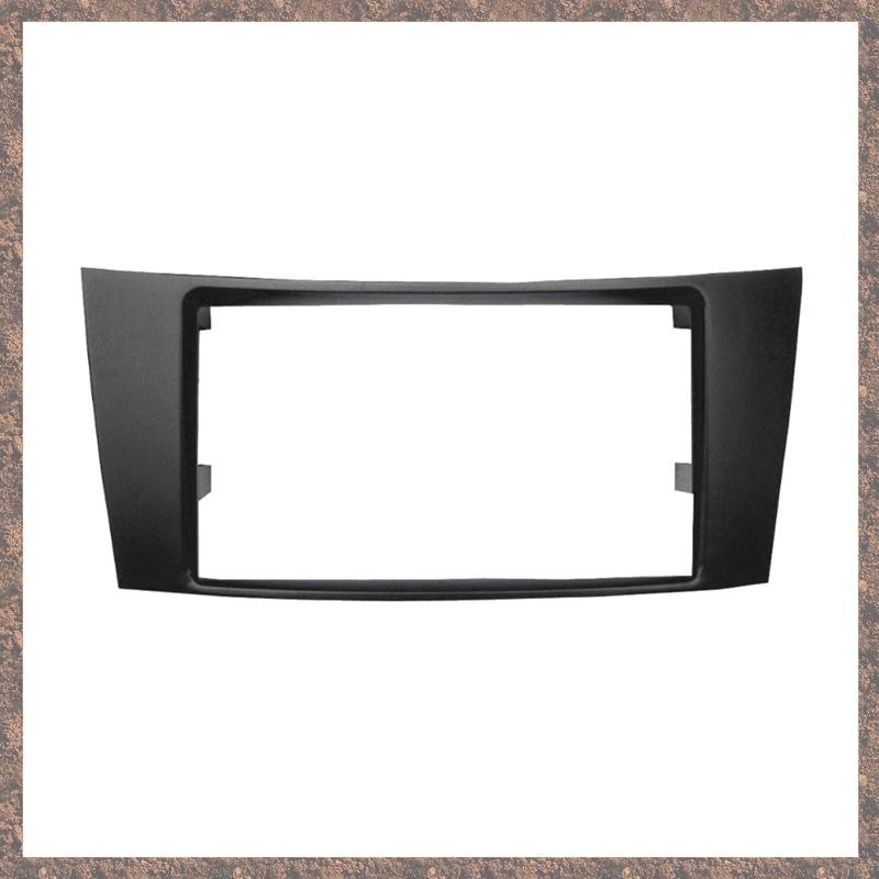 [CVD] 2din รถควบคุม Fascia กรอบเสียงวิทยุแผงสเตอริโอสําหรับ E CLASS W211 DVD Fascia กรอบ