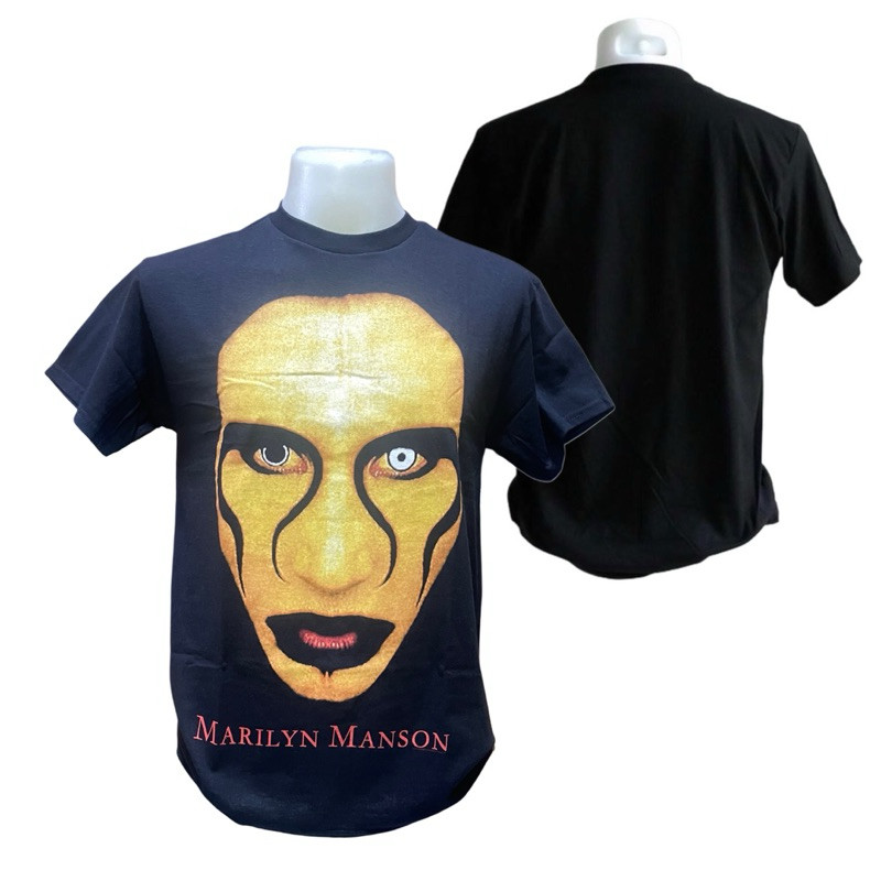 ECUPPER เสื้อยืดวงดนตรี MARILYN MANSON UNISEX T-SHIRT ลาย SEX IS DEAD (2019) ลิขสิทธิ์แท้100% UK tee