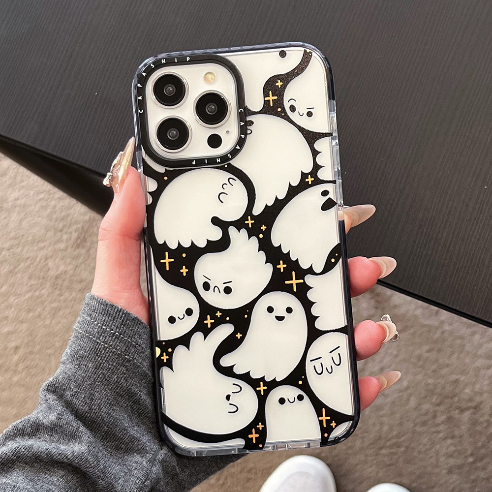 แมวน่ารัก Anti fall Soft เคสโทรศัพท์สําหรับ iPhone 16 Pro Max 16 Pro 15ProMAX 16 15 14 13 12 11 Pro Max XR IX กรณีคลุมทั้งหมดปลอกกันกระแทกป้องกันปกอ่อน