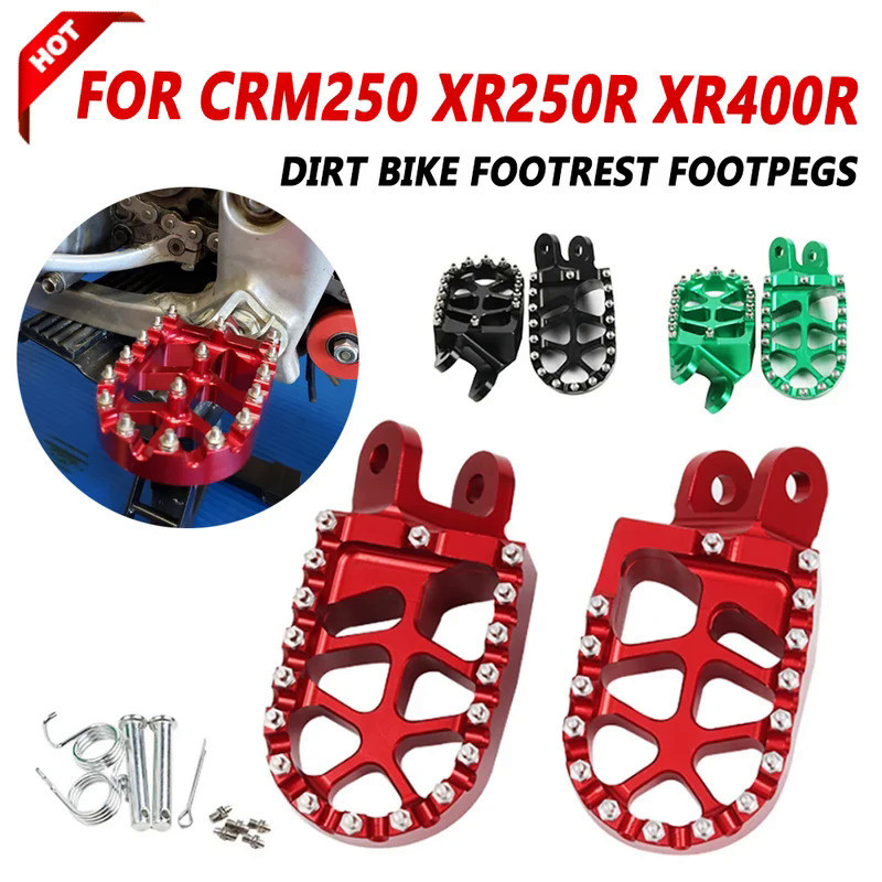 Mo  For HONDA CRM250 CRM 250 XR250R XR400R XR 250R 400R XR 250 R 400 R Motorcycle Accessories CNC Fo