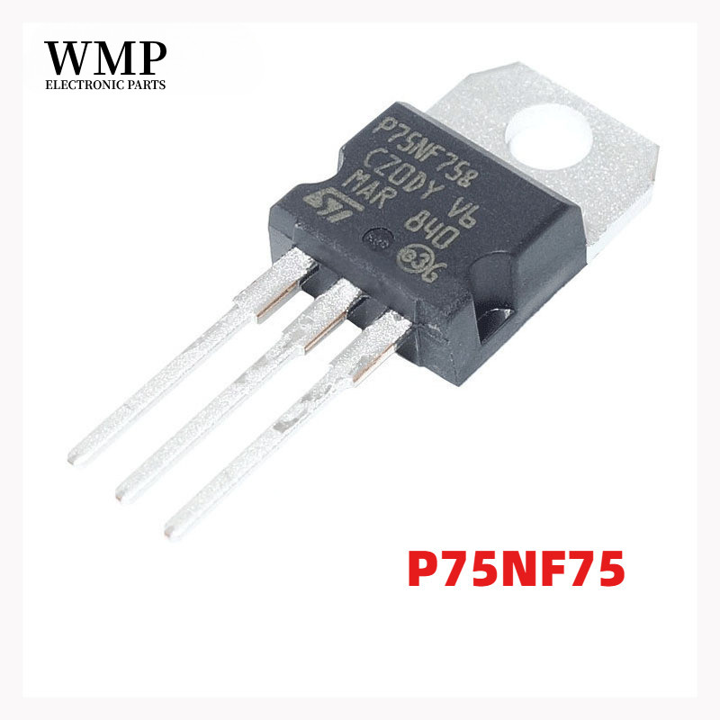 20/10/5 ชิ้นเดิม STP75NF75 P75NF75 75N75 75NF75 TO-220 ทรานซิสเตอร์