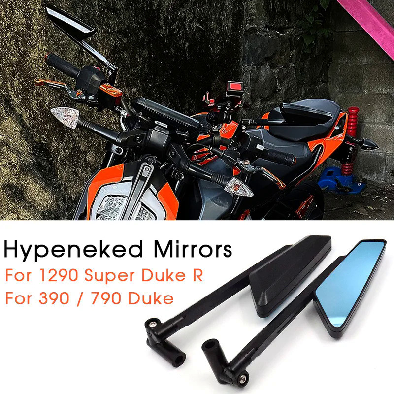 สําหรับ 1290 Super Duke R สําหรับ 790 Duke 390 DUKE อุปกรณ์เสริมรถจักรยานยนต์ Hypernaked กระจกสําหรั