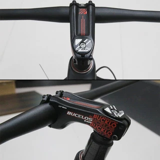 Bucklos -17° คอแฮนด์รถจักรยาน 90 มม.MTB Stem สําหรับ 31.8 มม. อะลูมิเนียมอัลลอย สเต็ม คอแฮนด์จักรยานเสือภูเขา อุปกรณ์จักรยาน
