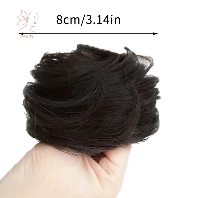 [maybeauty] ยางรัดผมปลอมสังเคราะห์ Multicolor Clip In On Hair Tail Extension Updo หางม้าสูงธรรมชาติสําหรับผู้หญิง {TH} - รูปที่ 3