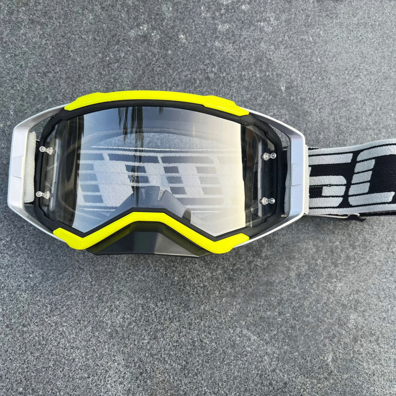 SCOYY Outdoor Motorcycle Glasses Motocross Goggles Helmet MX Moto Dirt Bike ATV Ski Outdoor Sports G