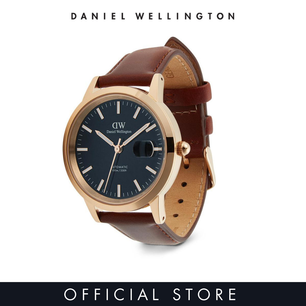 Daniel Wellington นาฬิกาข้อมือ Iconic Automatic 40mm St Mawes Rose Gold Arctic