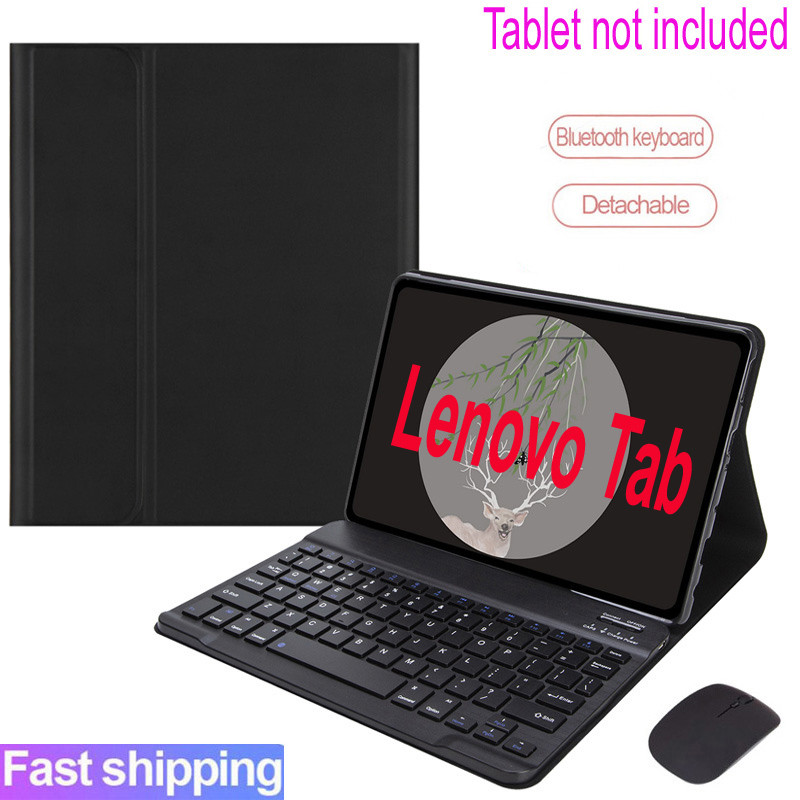 กรณีแป้นพิมพ์สําหรับ Lenovo Tab M10 M10 Plus 3rd M11 11 นิ้วแม่เหล็กที่ถอดออกได้ไร้สายบลูทูธคีย์บอร์ดเมาส์ปลอก