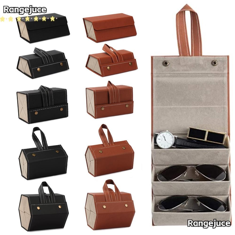 Rangejuce ที่เก็บแว่นตา Multi-slot Display Travel ที่ใส่แว่นตา