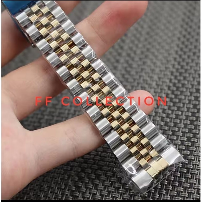 FF COLLECTION ROLEX 01 20 mm สายโซ่สแตนเลส บทบาทสมมุติ datejust นาฬิกาผู้ชาย