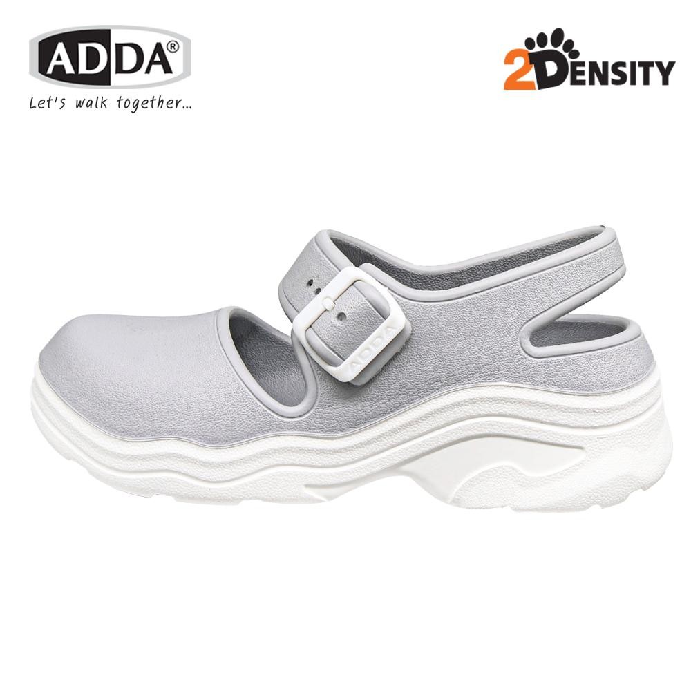 ADDA รุ่น 5TD97-W1 SIZE (4-7)สำหรับหญิง ป้องกันเท้าอักเสบ มีสายรัดหลังเพิ่มความกระชับ นุ่มสวมใส่สบาย