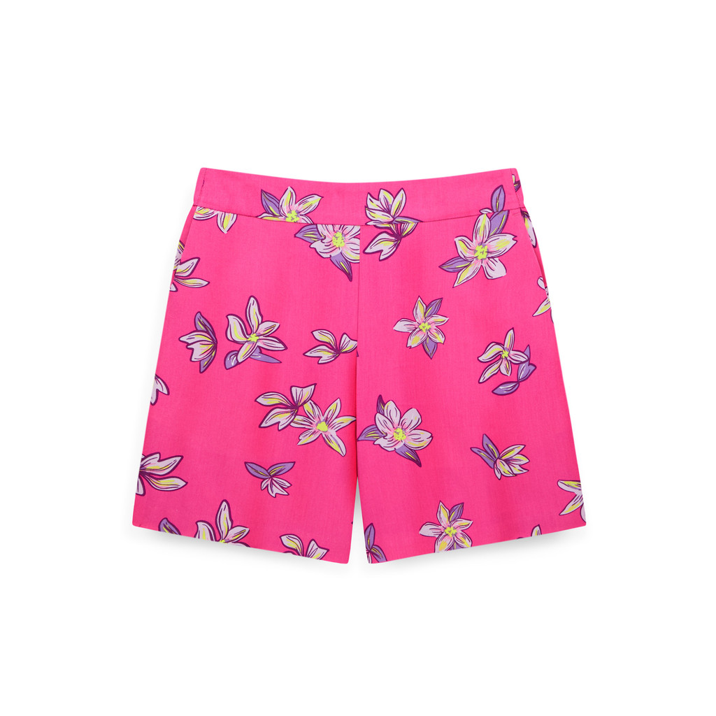 AIIZ (เอ ทู แซด) - AIIZ กางเกงผู้หญิงขาสั้นพิมพ์ลายซัมเมอร์ AIIZ