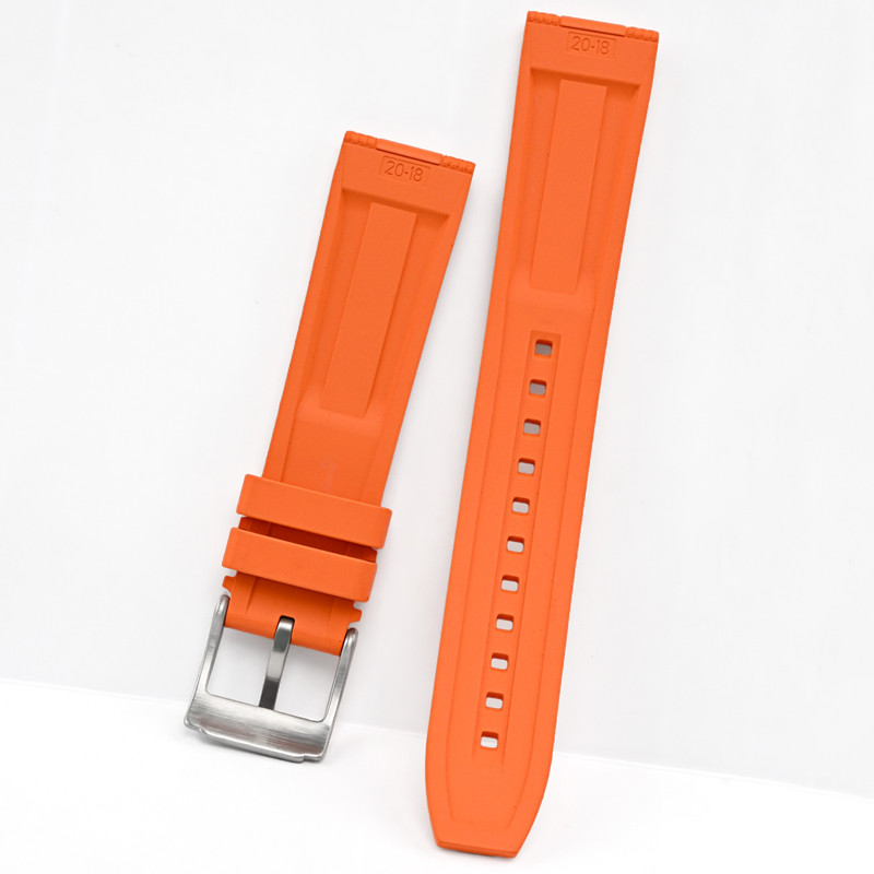 พรีเมี่ยม Fluoro สายยาง 20 มม. 22 มม. สําหรับ Breitling รูปที่ 4