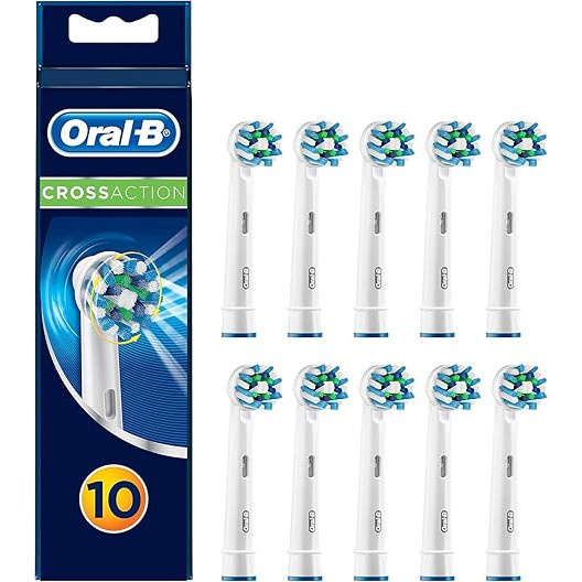 สําหรับแปรงสีฟันไฟฟ้า Oral b หัวแปรงสีฟันเปลี่ยนโรตารี - Cross Action Fill 4/8/10 นับ