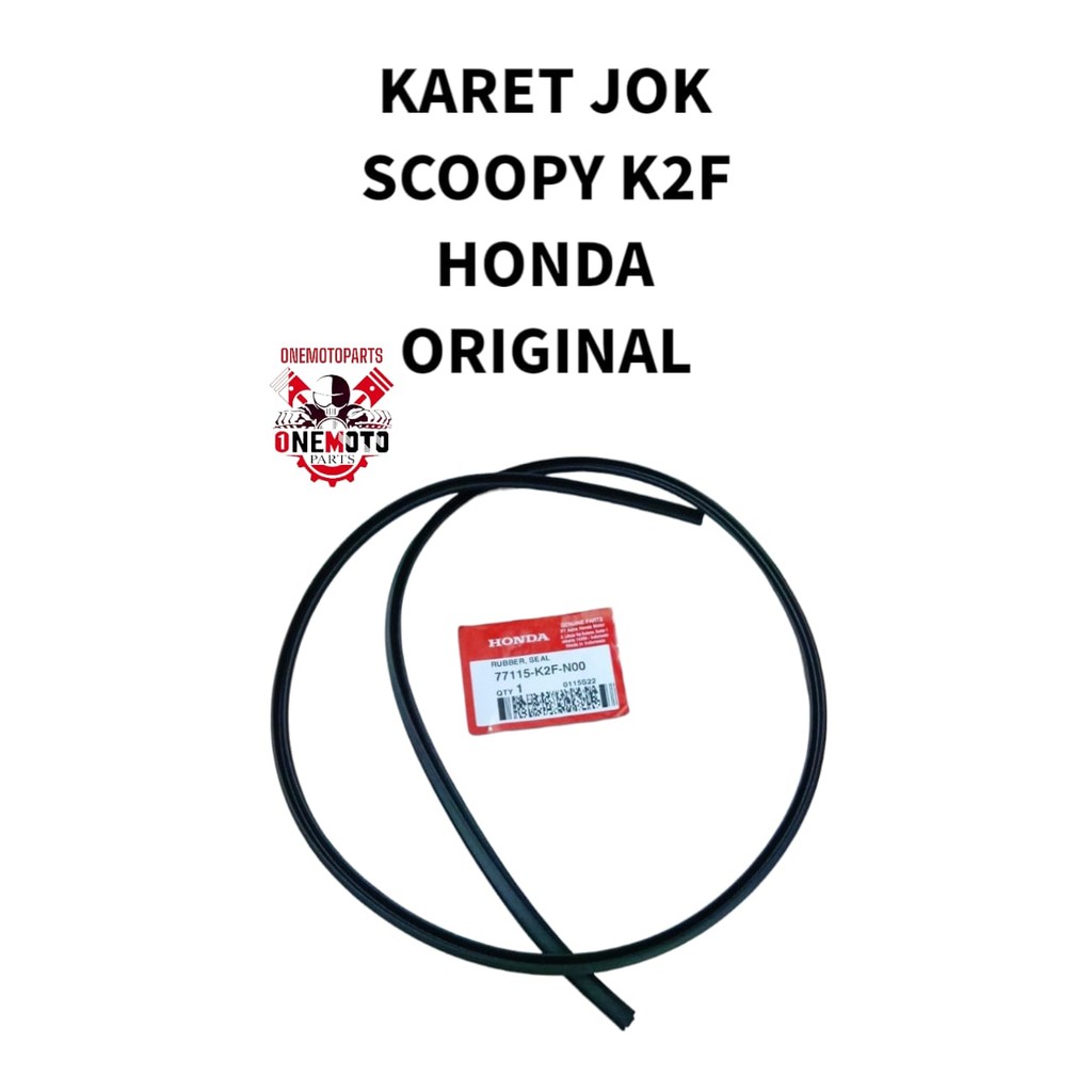 ซีลยางที่นั่ง SCOOPY K2F HONDA 77115-K2F-N00 ดั้งเดิม