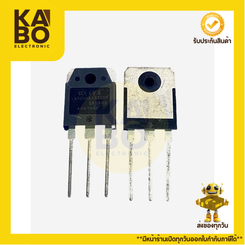 IXGQ90N33TCD1 IGBT แท้ 90A 330V N-Channel TO-247 สำหรับงานควบคุมไฟฟ้ากำลังสูง