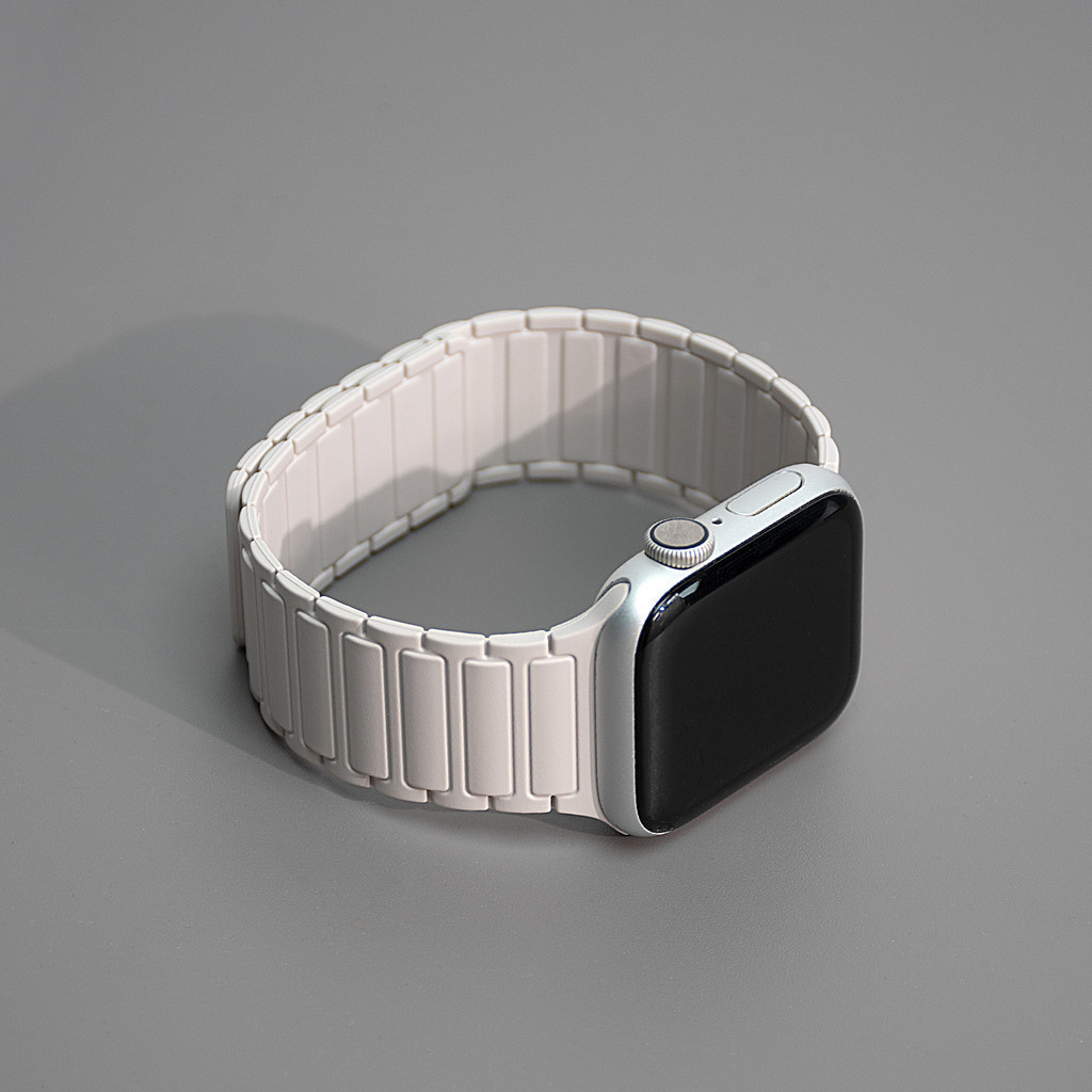 สายยางซิลิโคนแม่เหล็ก for Iwatch Apple Watch Ultra 3 2 Series 11 10 9 8 7 6 5 4 3 2 1 49 46 45 41 42 40 44 38 มม - ภาพย่อย 4