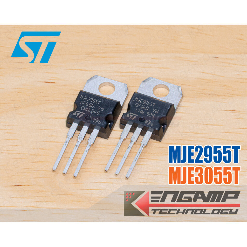 (สินค้ามีตัวเลือก) [TR] MJE2955T หรือ MJE3055T ST PNP หรือ PNP Transistor 10A 60V
