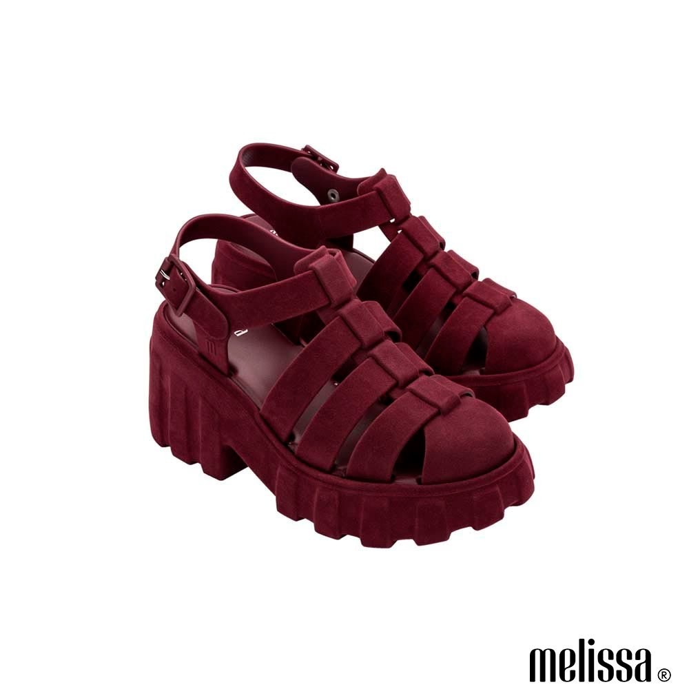 รองเท้าแตะผู้หญิงผ้ากำมะหยี่ Melissa Megan