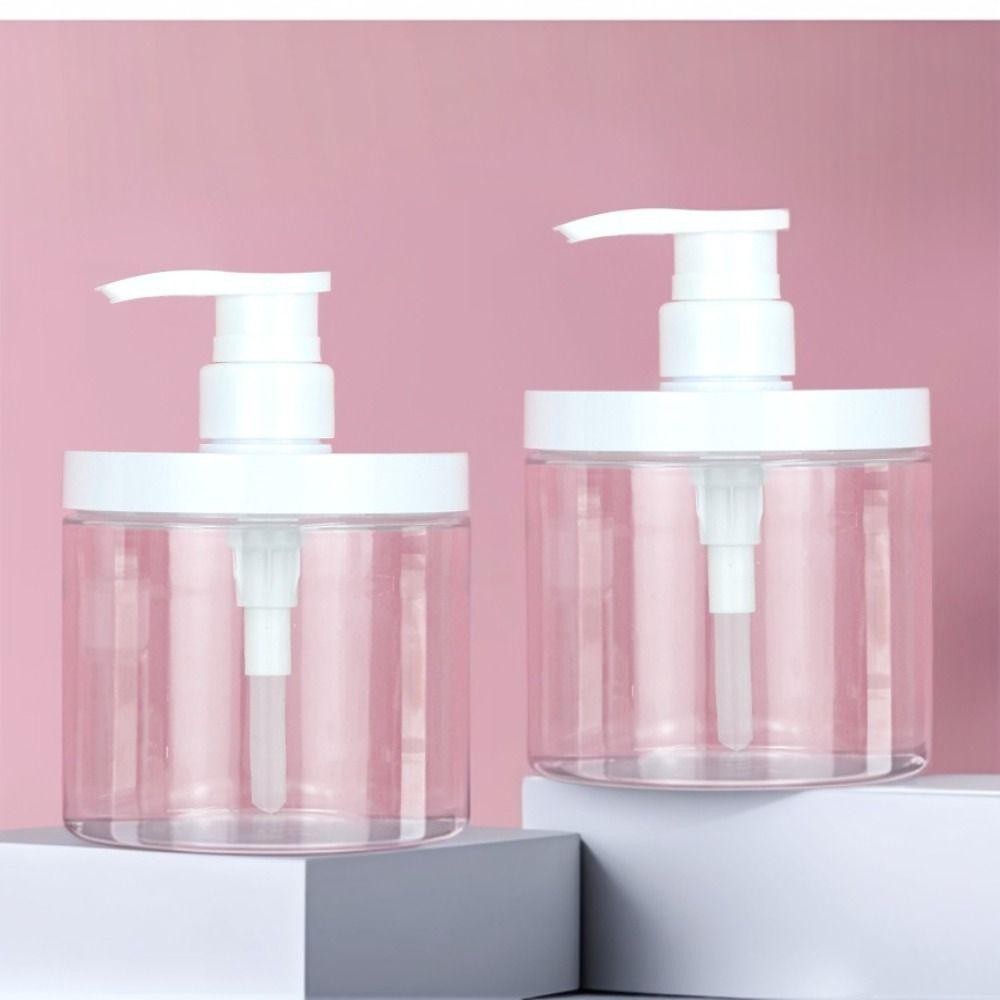 เครื่องจ่ายสบู่เหลวเวล, เครื่องจ่ายขวดปั๊มปากกว้างรีฟิล, ขวดนม PET 500/1000ml ความจุขนาดใหญ่สําหรับแชมพูคอนดิชั่นเนอร์โลชั่น