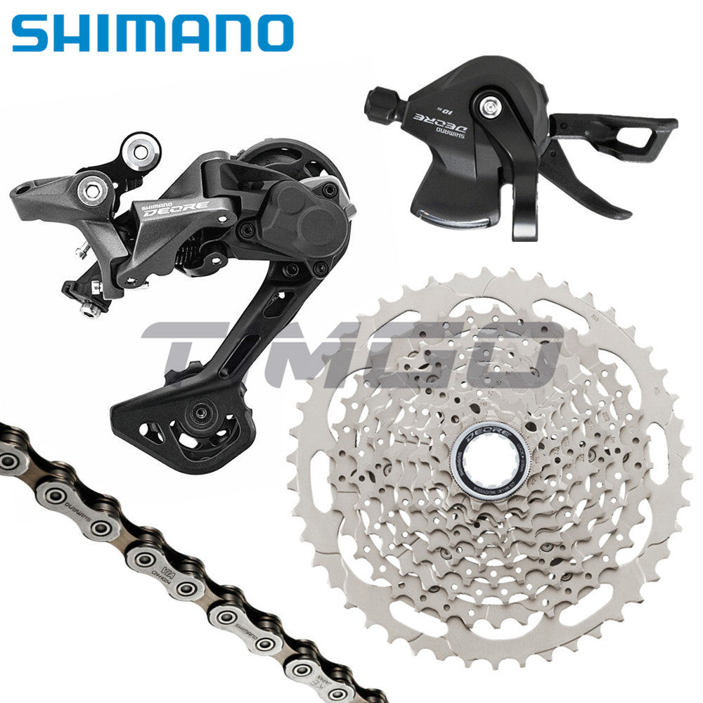 Shimano Deore M4100 MTB Bike 110 ความเร็วด้านหลังระบบ Groupset RD-M5120 Derailleur SL-M4100 Shifter 