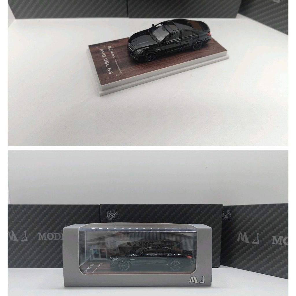 MJ 1/64 Mercedes-Benz amg cls63 Devils Eye Car Version First Batch 3 สีสีดําสีขาวเงิน Out of Print C