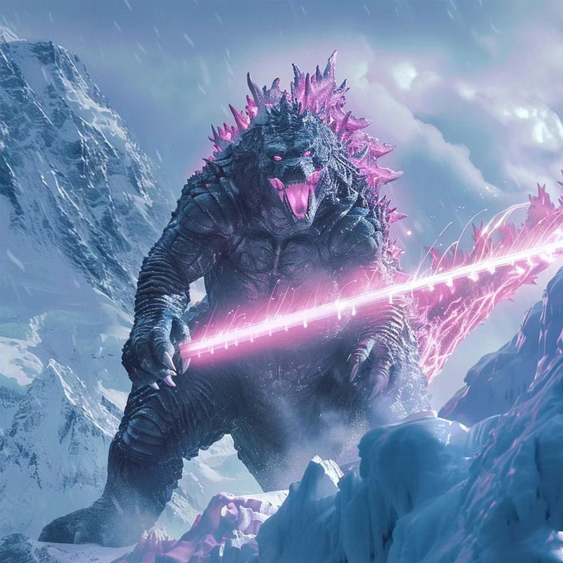 Godzilla Movie King Kong Wars Godzilla 2023 Godzilla Movie Soft Gum Monster Series