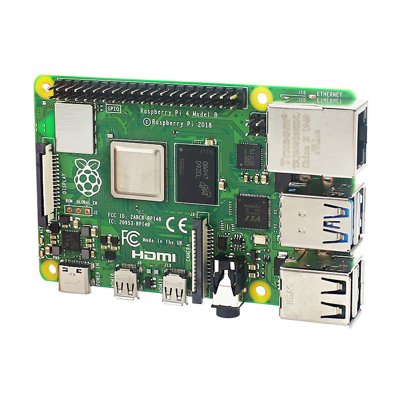 ราสเบอร์รี่ Pi รุ่นที่4/3B Raspberry Pi 4B บอร์ดพัฒนาลินุกซ์คอมพิวเตอร์เรียนรู้การเขียนโปรแกรม2G/4G/