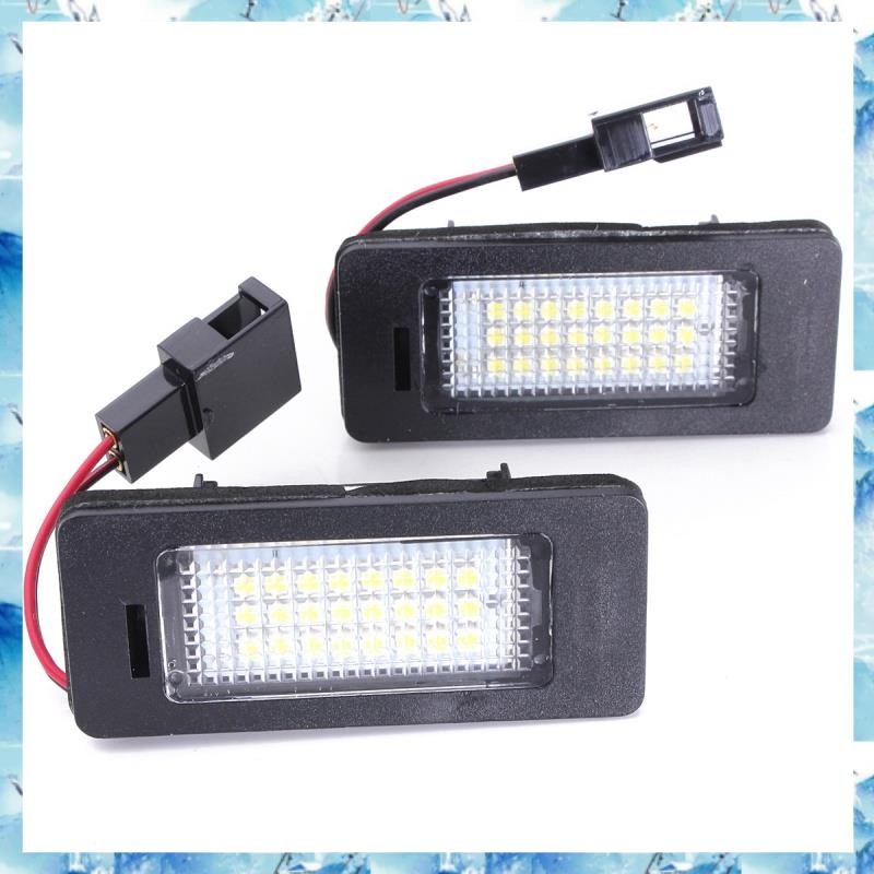[ ] 2x จํานวนใบอนุญาตหลอดไฟ LED สําหรับ A4 A5 Q5 S5 TT 08-13 ข้อผิดพลาดฟรี