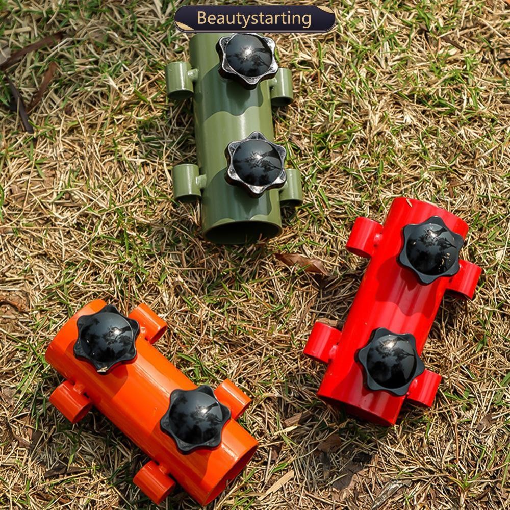 BEAUTYSTARTING Canopy Pole Anchor Camping เต็นท์สนับสนุนเสา Penetrating กระเป๋าเล็บ Outdoor Camping 