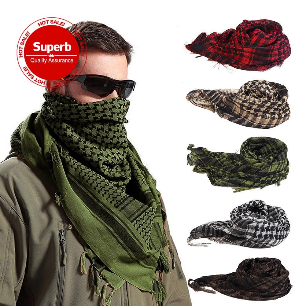 ผ้าพันคอนุ่มผู้ชายสุภาพสตรี Turban ลายสก๊อตน้ําหนักเบา Fringed คอมัลติฟังก์ชั่น Windproof Unisex X5W