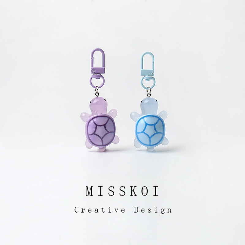 Mjt พวงกุญแจเต่าโดปามีนน่ารัก จี้ห้อยกระเป๋า เครื่องประดับดีไซน์ดั้งเดิมประจําวันที่ไม่ซ้ําใคร - รูปที่ 4