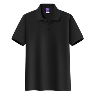 เสื้อโปโลชาย เกาหลีเสื้อ แขนสั้น เสื้อคอปกผู้ชาย polo