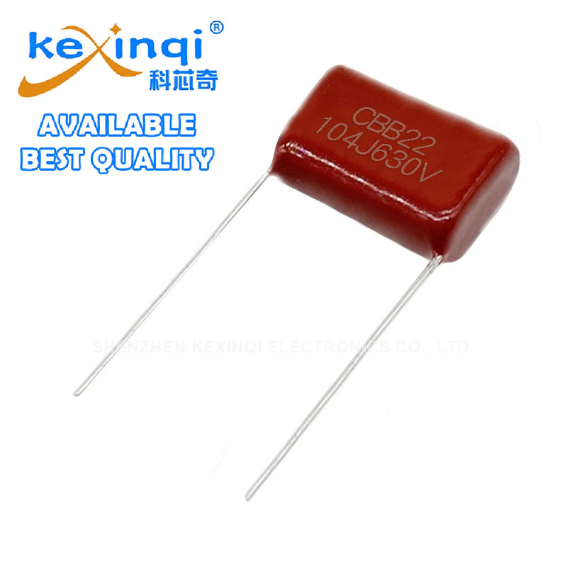 10PCS 630V104J Pitch 15 มม.0.1UF 100nf 630V 104 CBB22 CBB21 ตัวเก็บประจุฟิล์มโพรพิลีน