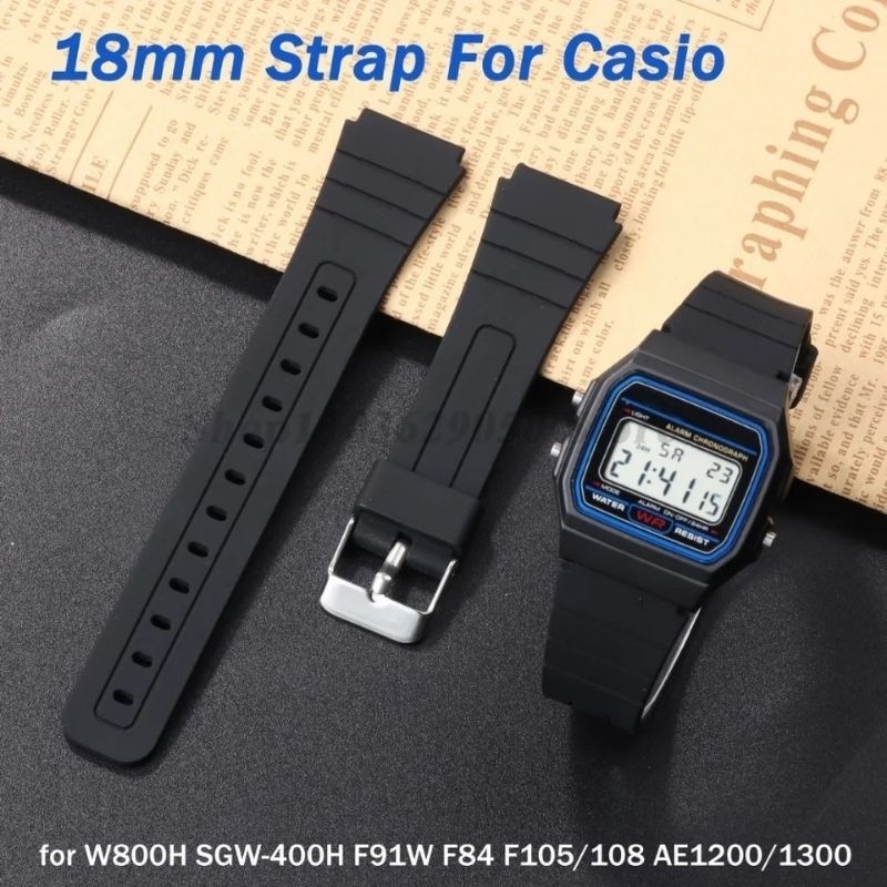 สายนาฬิกา Casio 217 W-217H F-91H W-59