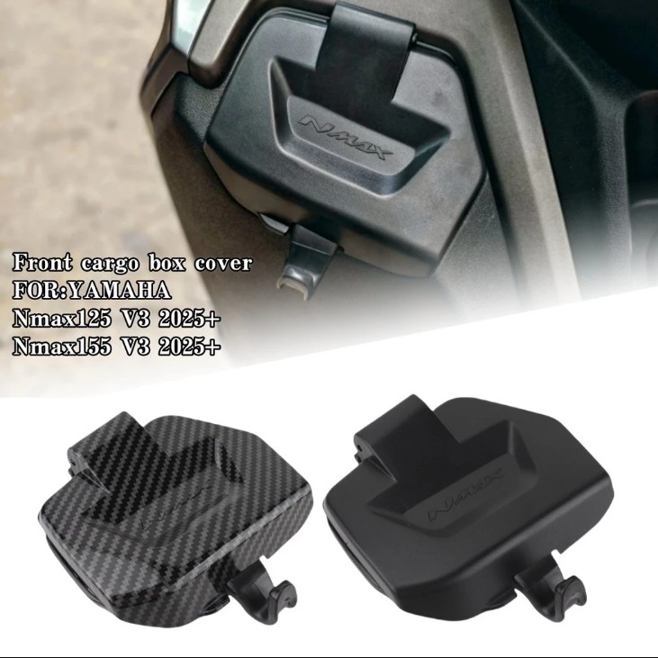 【YH MOTO】ฝาปิดช่องเก็บของ ABS NMAX 2025 มีล็อคกันขโมย ตะขอยึดของ Trubo V2 Nmax155 V3 แข็งแรงทนทาน
