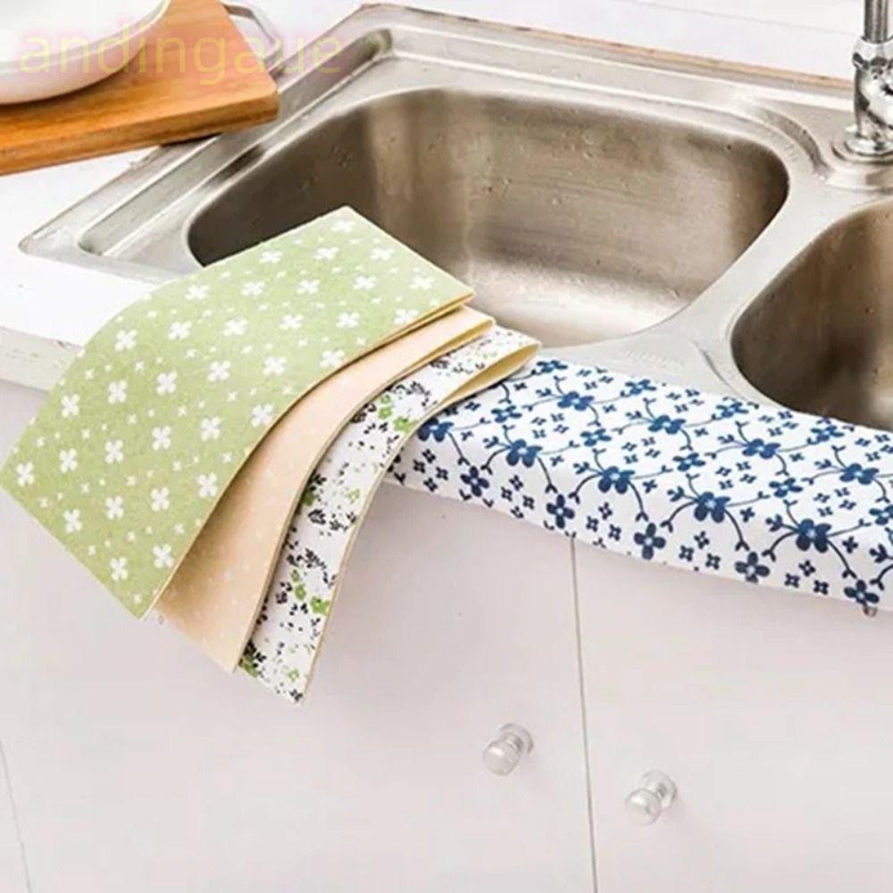 Andin หน้าต่างสติ๊กเกอร์ดูดซับน้ํา,Reusable Window Sill Sink สติกเกอร์ดูดซับ,สติกเกอร์กันน้ํา Self กาว DIY แถบปิดผนึกเทป Anti-frost Dew สติกเกอร์อ่างล้างหน้า