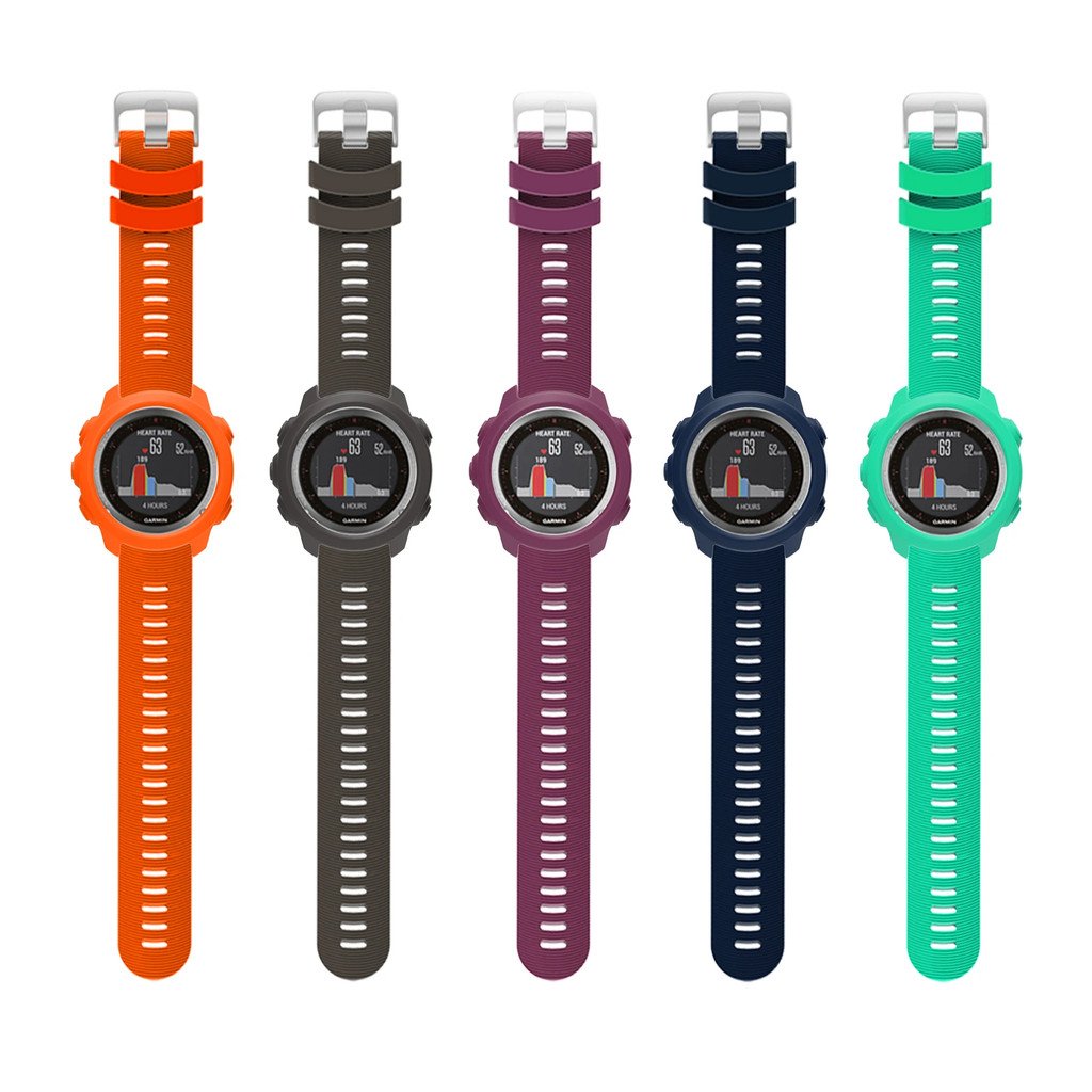 Tpu ป้องกันนาฬิกาสําหรับ Garmin Forerunner 245 245M SmartWatch ป้องกันกรณีฝาครอบเปลี่ยนกันกระแทกใส