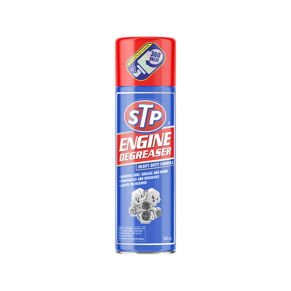 STP 73500 engine degreaser cleaner สเปรย์โฟม ขจัดคราบน้ำมัน ทำความสะอาดห้องเครื่อง 500 ml.