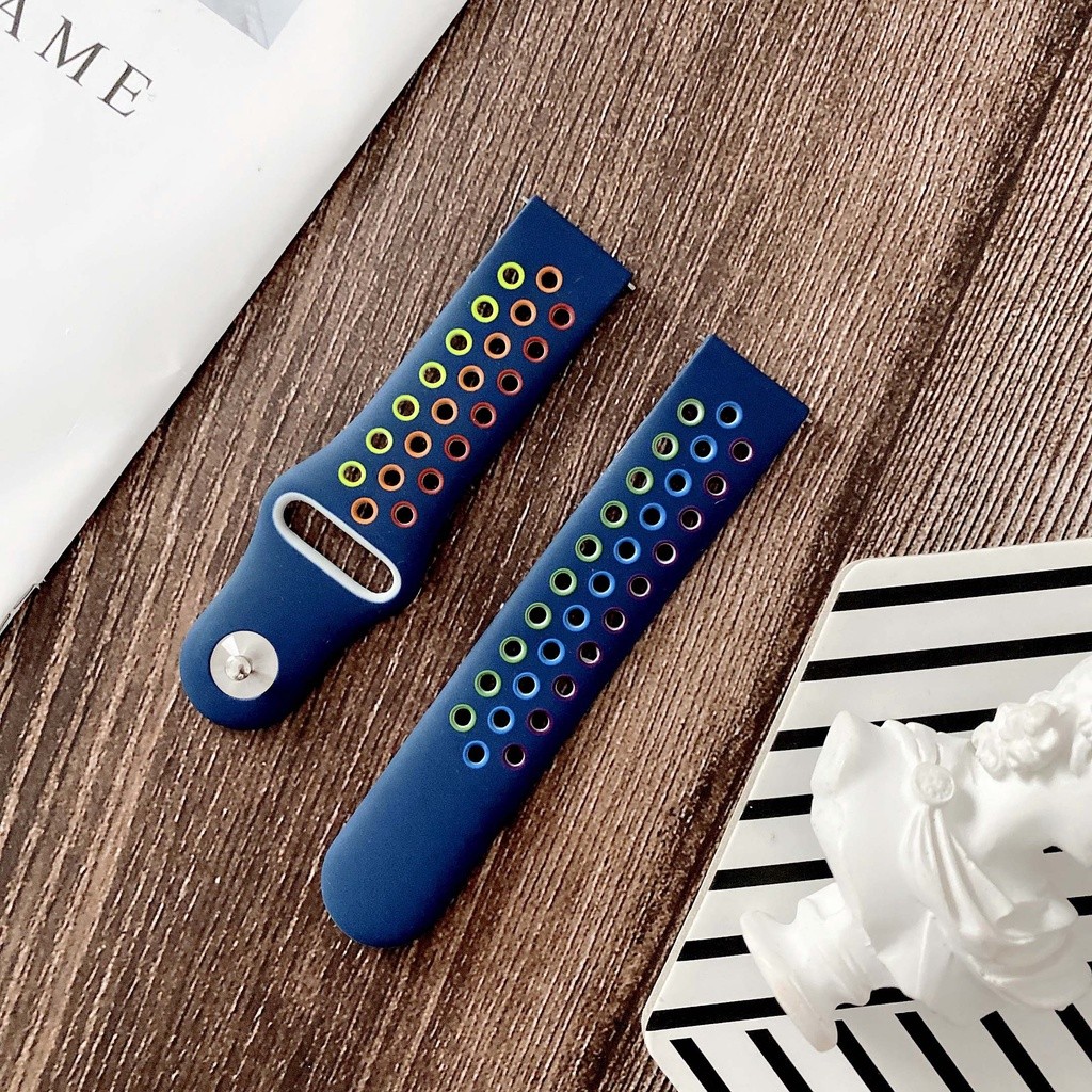 สําหรับนาฬิกา Huawei GT6 GT5 Pro 46 มม.สายซิลิโคนอ่อนนุ่มสองสีกีฬาสําหรับ GT4 / GT3 SE / GT2 42 มม.46 มม./GT 2 2e Pro 3 4 - รูปที่ 6