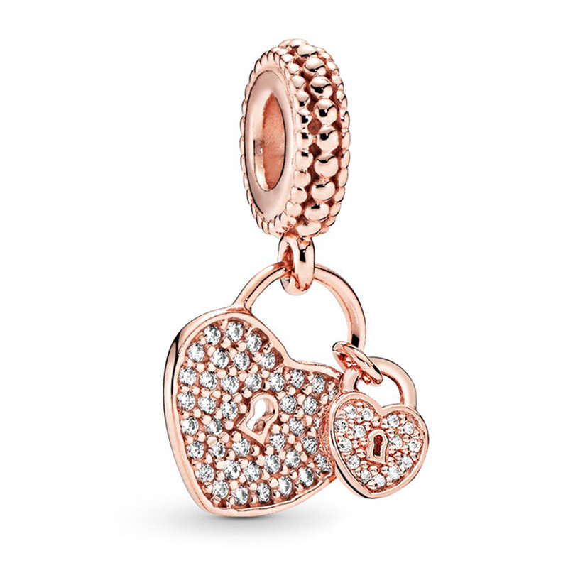 Rose Gold Diy เครื่องประดับลูกปัด Charm รูปที่ 5