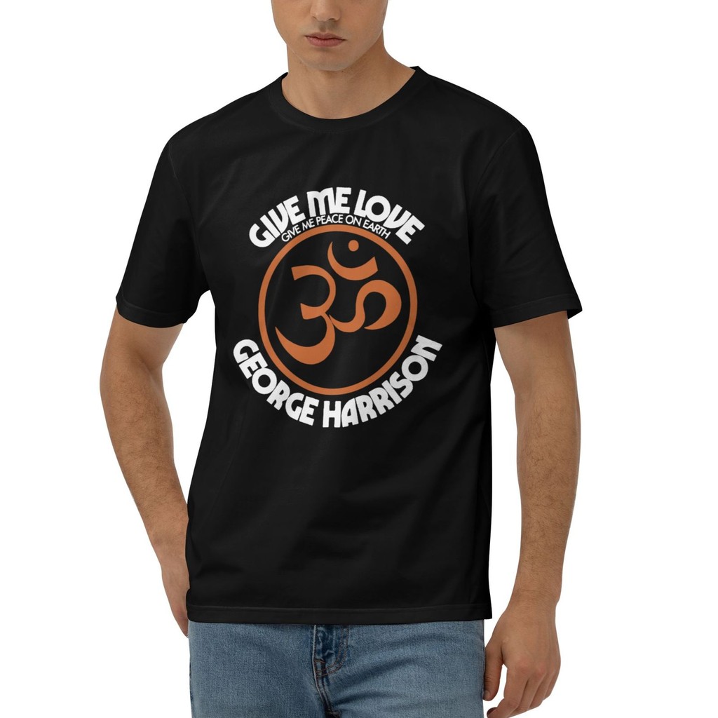 เสื้อยืดแฟชั่นผู้ชายแบบแปลกใหม่ โดยศิลปิน George Harrison