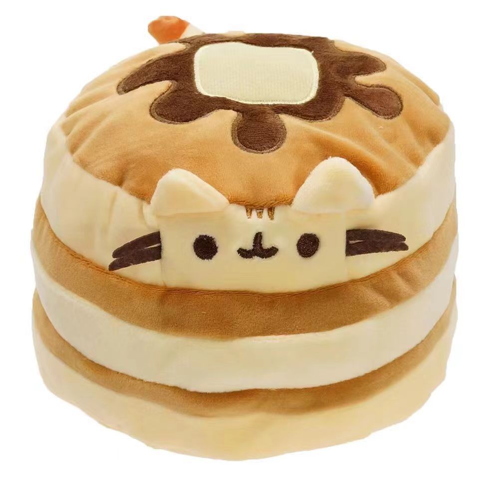 15ซม.pusheen HamburgแมวโยนหมอนPusheenแมวคุกกี้Plushของเล่นตุ๊กตาPlushieตุ๊กตาสร้างสรรค์ของขวัญวันเกิ