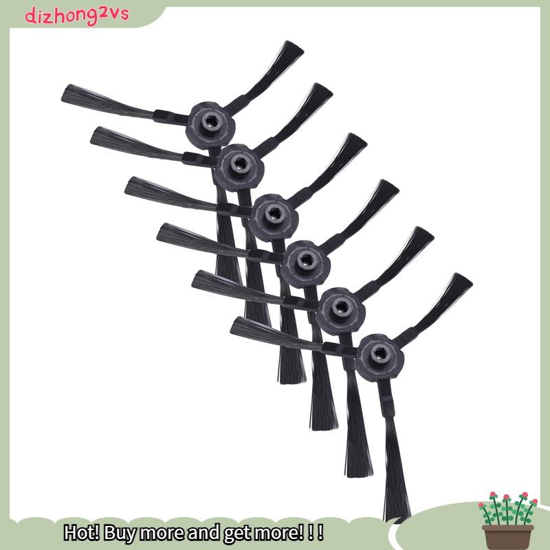 [dizhong2vs]แปรงด้านข้าง (เหลือ 3 ขวา + 3) สําหรับ A4 A6 A4S V3S V3L V3S Pro V5 V50 V5S V5S Pro X4 X